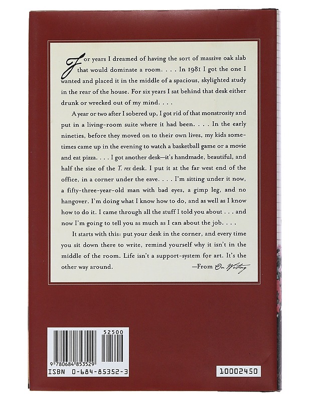 On writing : a memoir of the craft - Stephen King - Kirja lahjaksi - 10105521890 - 1