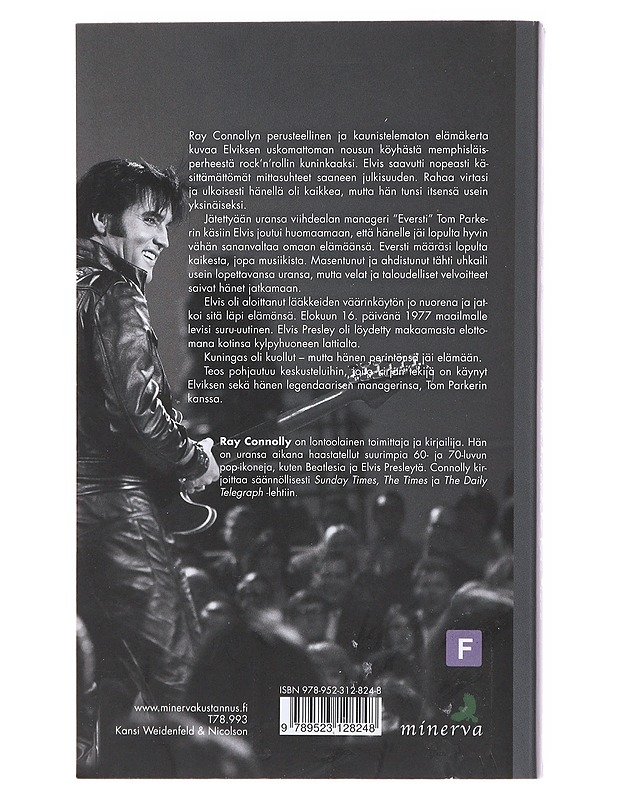 Elvis Presley : legendan elämä 1935-1977 - Connolly, Ray - Elämäkerrat ja muistelmat - 10105521891 - 1