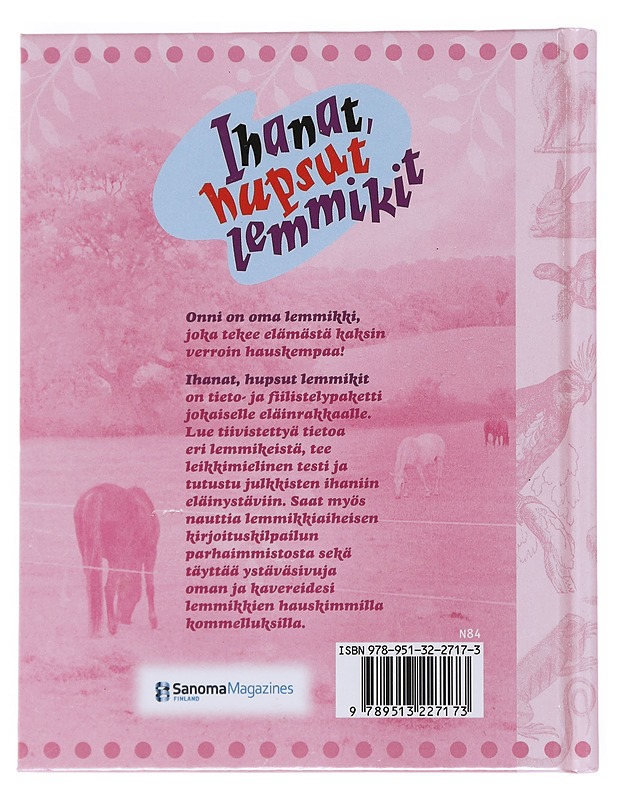 Ihanat, hupsut lemmikit - Clarke, Suvi - Kirja lahjaksi - 10105521910 - 1