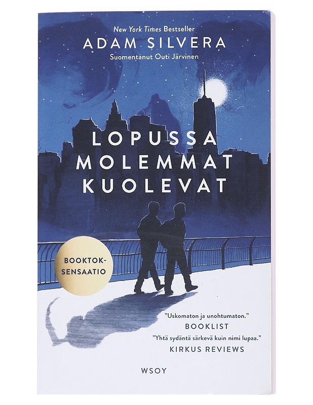 Lopussa molemmat kuolevat - Silvera, Adam - Romaanit ja novellit - 10105521900 - 0
