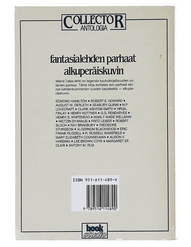 Weird Tales : fantasialehden parhaat alkuperäiskuvin - Haining, Peter - Fantasia- ja scifi - 10105521916 - 1