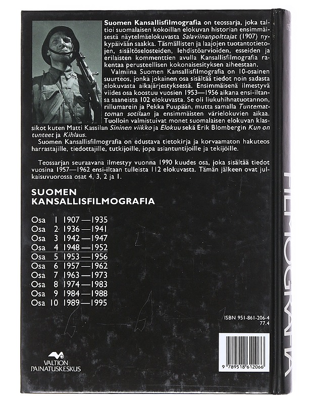 Suomen kansallisfilmografia. 5, 1953-1956 - Uusitalo, Kari - Historiakirjat - 10105521928 - 1