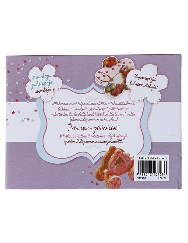 Prinsessan pikkuleivät : reseptikirja - Lawrie, Jane - Lastenkirjat - 10105521946 - 1