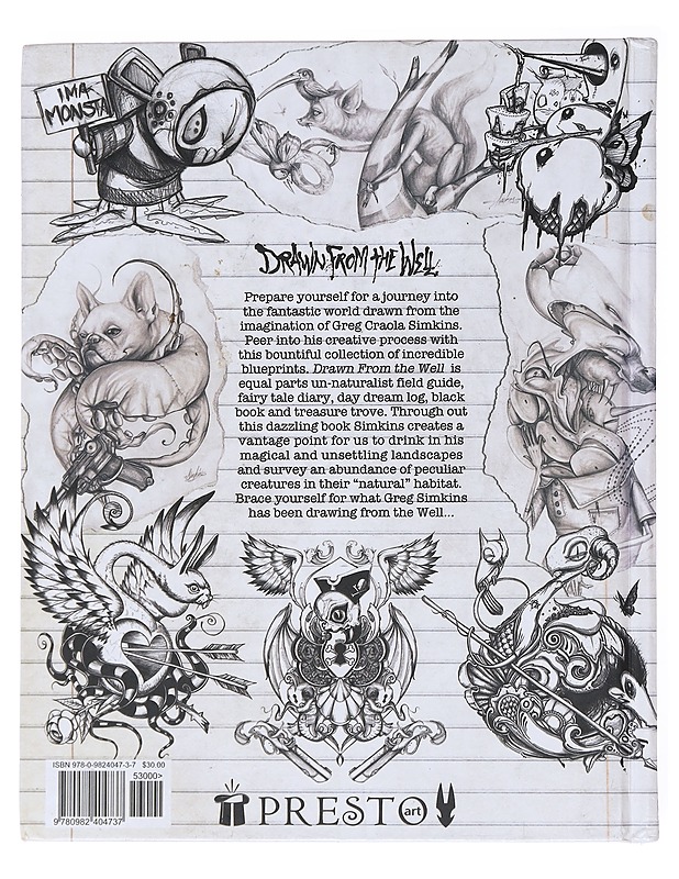 Drawn From The Well- Greg Simkins - Kirja lahjaksi - 10105521955 - 1