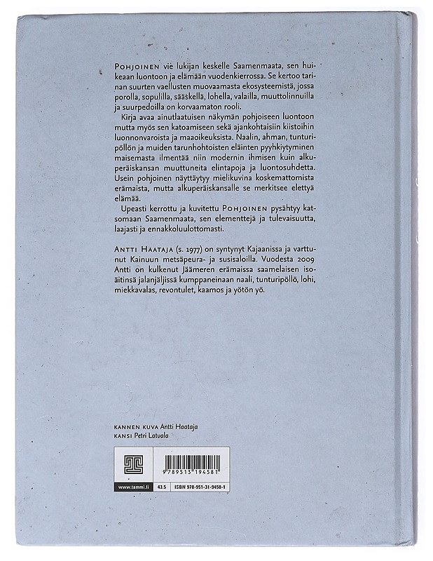 Pohjoinen : jälkemme maailman laidalla - Antti Haataja - Kirja lahjaksi - 10105521964 - 1