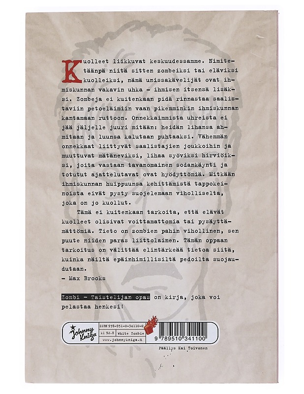 Zombi : taistelijan opas - Brooks, Max - Tietokirjat ja oppaat - 10105521969 - 1