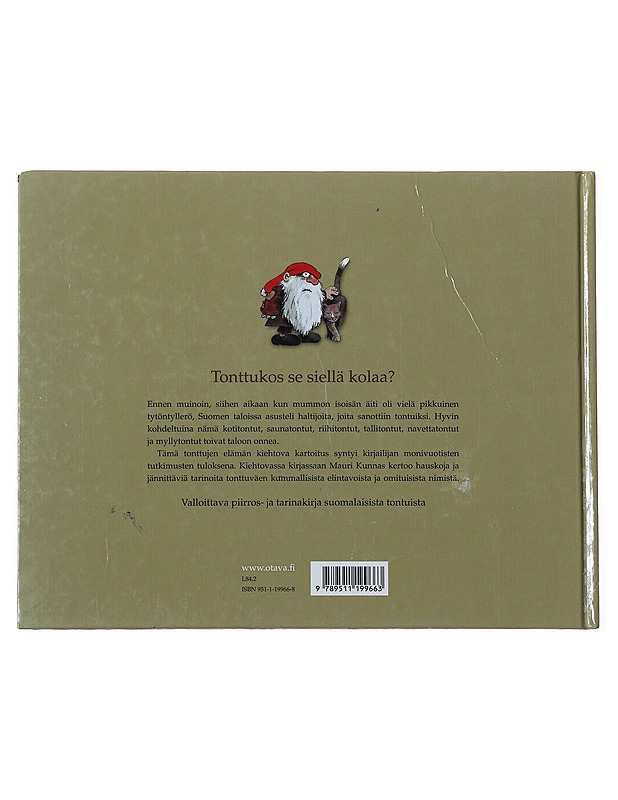 Suomalainen tonttukirja - Kunnas, Mauri - Lastenkirjat - 10105521972 - 1