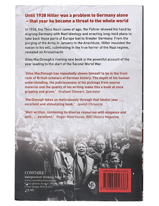 1938: Hitler's Gamble - Giles MacDonogh - Tietokirjat ja oppaat - 10105521982 - 1