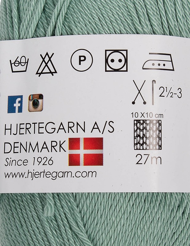 HJERTEGARN Diamond puuvillalanka, 50 g - Käsityö - 10105521995 - 1