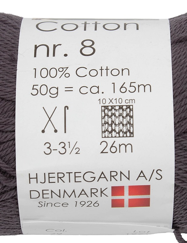 HJERTEGARN Cotton puuvillalanka, 50 g - Käsityö - 10105522010 - 1