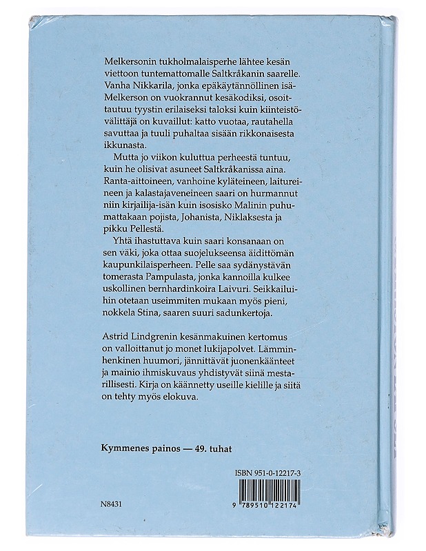 Saariston lapset - Lindgren, Astrid - Lastenkirjat - 10105522018 - 1