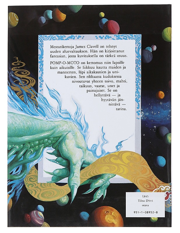 Pomp-O-moto - Clavell, James - Lastenkirjat - 10105522031 - 1