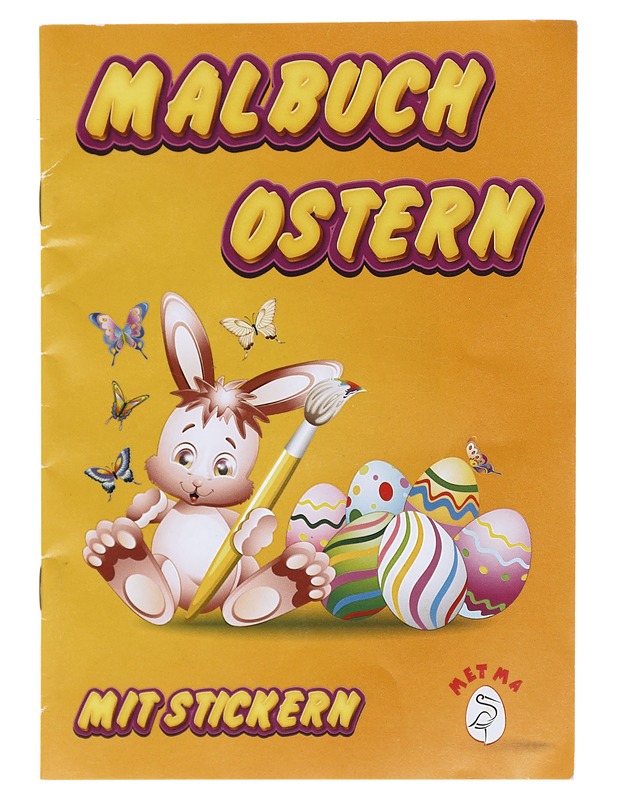 Pääsiäisvärityskirja tarroilla - Lastenkirjat - 10105522033 - 0