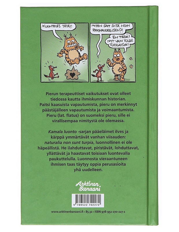 Kamala luonto. Pieruterapia - Vehniäinen, Jarkko - Sarjakuvat - 10105522037 - 1