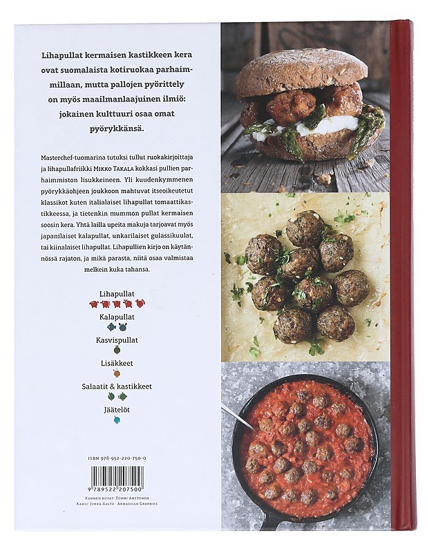 Lihapullakirja - Takala, Mikko - Ruokakirjat - 10105522045 - 1