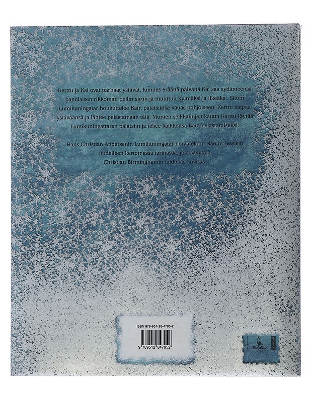 Lumikuningatar - Lewis, Naomi - Lastenkirjat - 10105522050 - 1