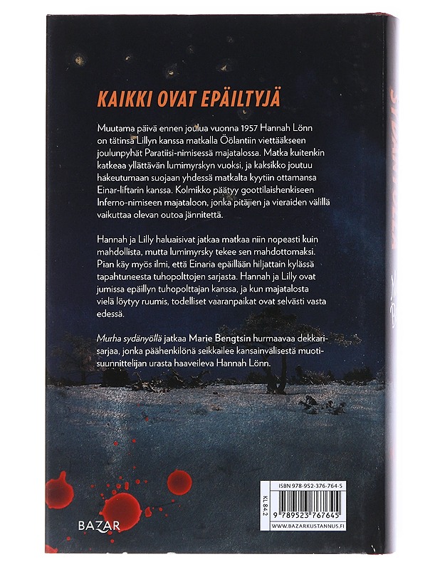 Murha sydänyöllä - Bengts, Marie - Jännitys ja dekkarit - 10105522075 - 1