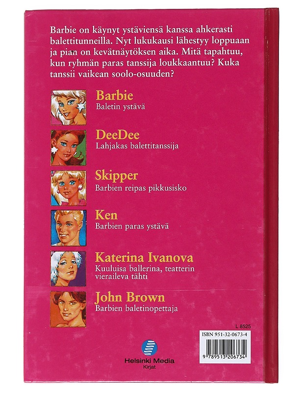 BARBIE BALETIN TÄHTIÄ - BARBIE - Lastenkirjat - 10105522083 - 1