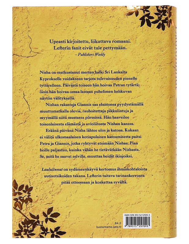 Laululinnut - Lefteri, Christy - Romaanit ja novellit - 10105522087 - 1