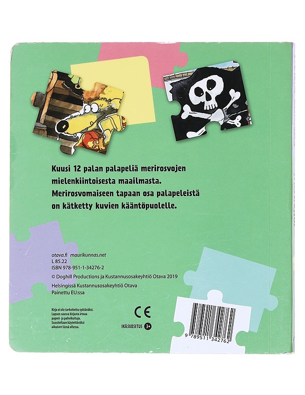 Merirosvot : palapelikirja - Mauri Kunnas - Lastenkirjat - 10105522091 - 1