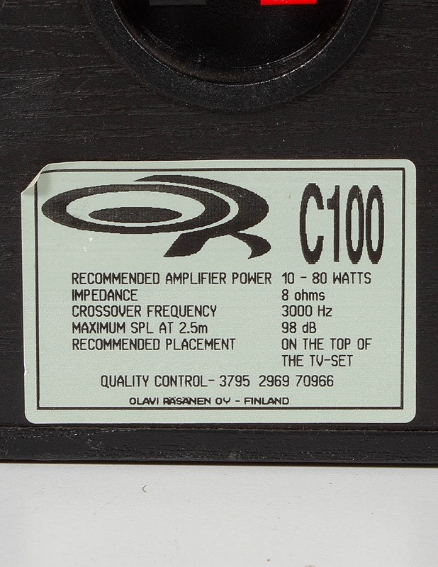 OR C100 kaiutin - Audio - 10105522111 - 3