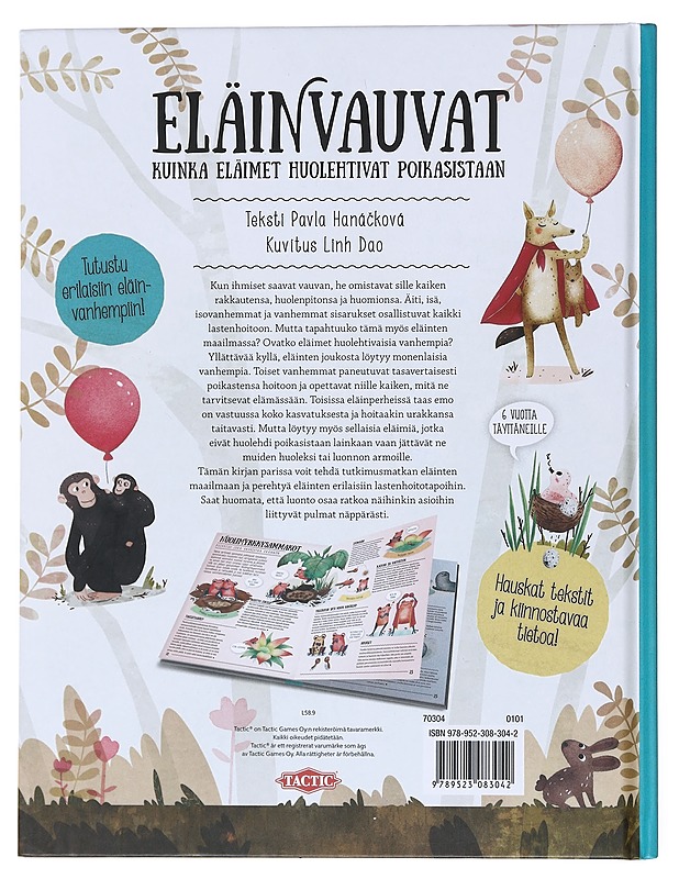 Eläinvauvat : kuinka eläimet huolehtivat poikasistaan - Haná?ková, Pavla - Tietokirjat ja oppaat - 10105522121 - 1