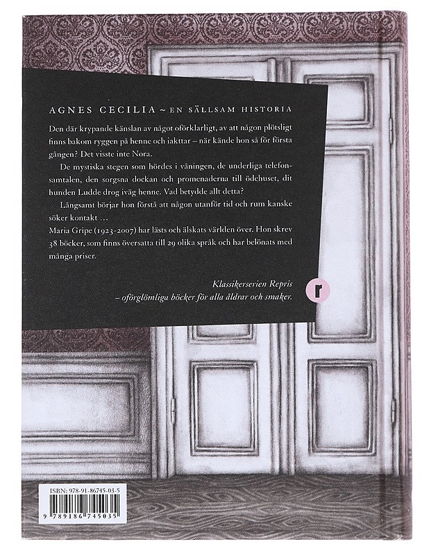 Agnes Cecilia : en sällsam historia - Maria Gripe - Romaanit ja novellit - 10105522147 - 1