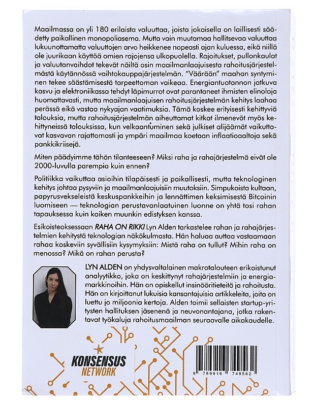 Raha on rikki - Lyn Alden - Historiakirjat - 10105522163 - 1