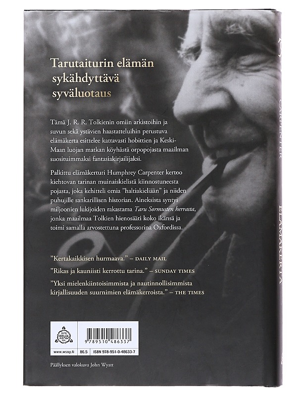 J. R. R. Tolkien : elämäkerta - Carpenter, Humphrey - Fantasia- ja scifi - 10105522169 - 1