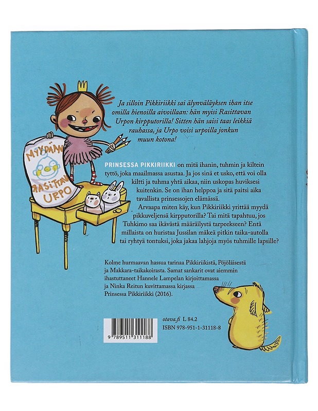 Prinsessa Pikkiriikin talvi - Lampela, Hannele - Lastenkirjat - 10105522179 - 1