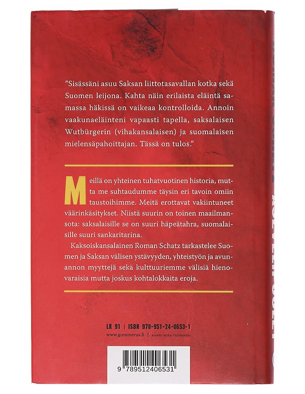 Asevelipuolet : se pieni ero suomalaisten ja saksalaisten välillä - Roman Schatz - Historiakirjat - 10105522187 - 1