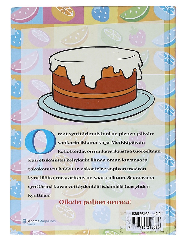 Omat synttärimuistoni - Lastenkirjat - 10105522204 - 1