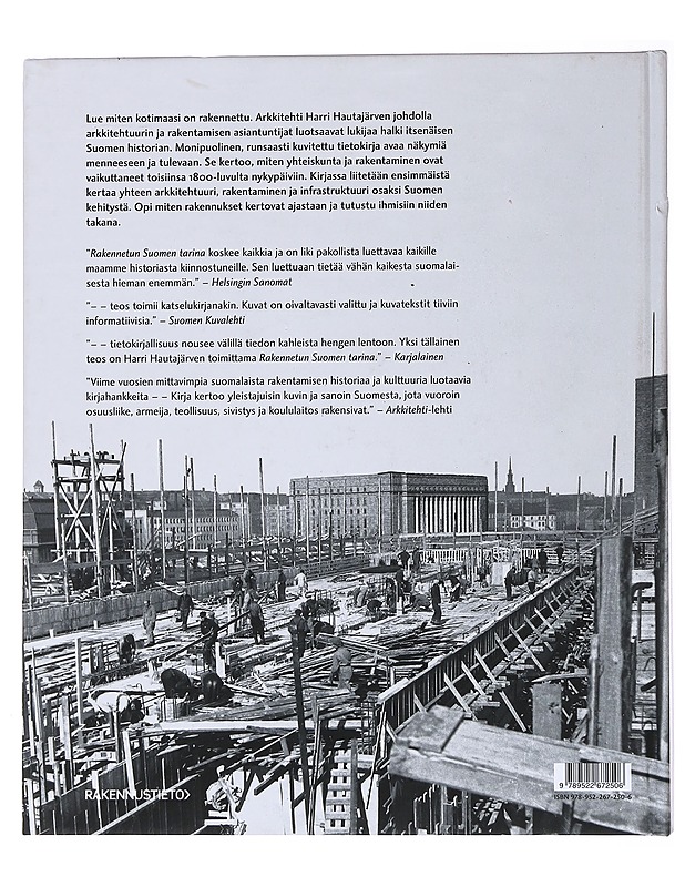 Rakennetun Suomen tarina - Hautajärvi, Harri - Historiakirjat - 10105522231 - 1