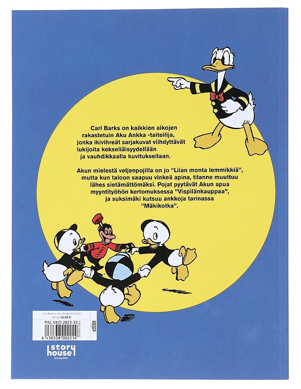 Carl Barksin Aku Ankka. 3 - Barks, Carl - Sarjakuvat - 10105522239 - 1