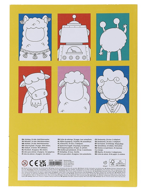 Malebog colouring book - Tietokirjat ja oppaat - 10105522234 - 1