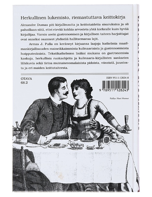 Vatsan muistelmia : gastronomiaa Anakreonista Ville Vallgreniin - Armas J. Pulla - Historiakirjat - 10105522243 - 1