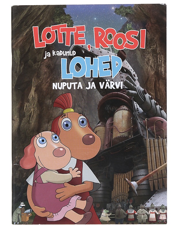 Lotte, roosi ja kadunud lohed. nuputa ja värvi -  Heiki Ernits - Lastenkirjat - 10105522244 - 0