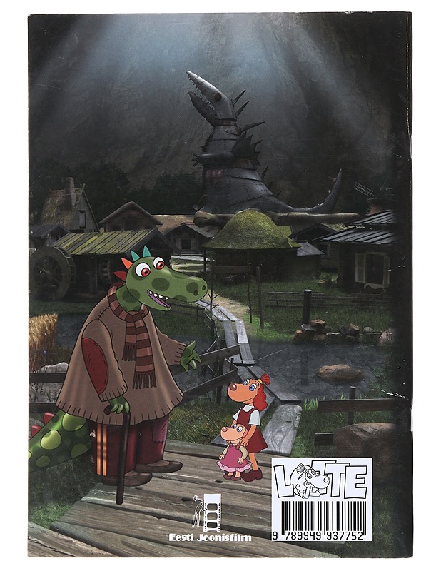 Lotte, roosi ja kadunud lohed. nuputa ja värvi -  Heiki Ernits - Lastenkirjat - 10105522244 - 1