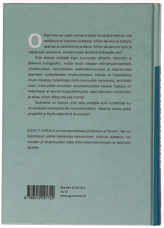 Luova laiskuus : anna ideoille siivet - Juha T. Hakala - Tietokirjat ja oppaat - 10105522258 - 1