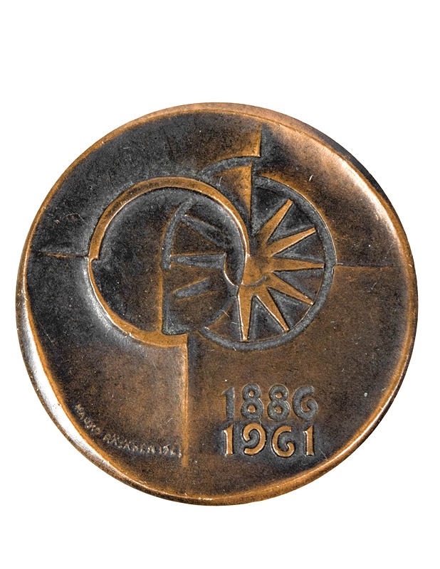 Postisäästöpankki 1886-1961 muistomitali - Koriste-esineet - 10105522307 - 0