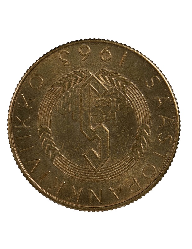 Kyösti Kallio Säästöpankkiviikko 1963 mitali - Koriste-esineet - 10105522325 - 1