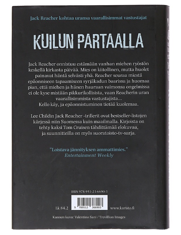 Kuilun partaalla - Child, Lee - Jännitys ja dekkarit - 10105522333 - 1