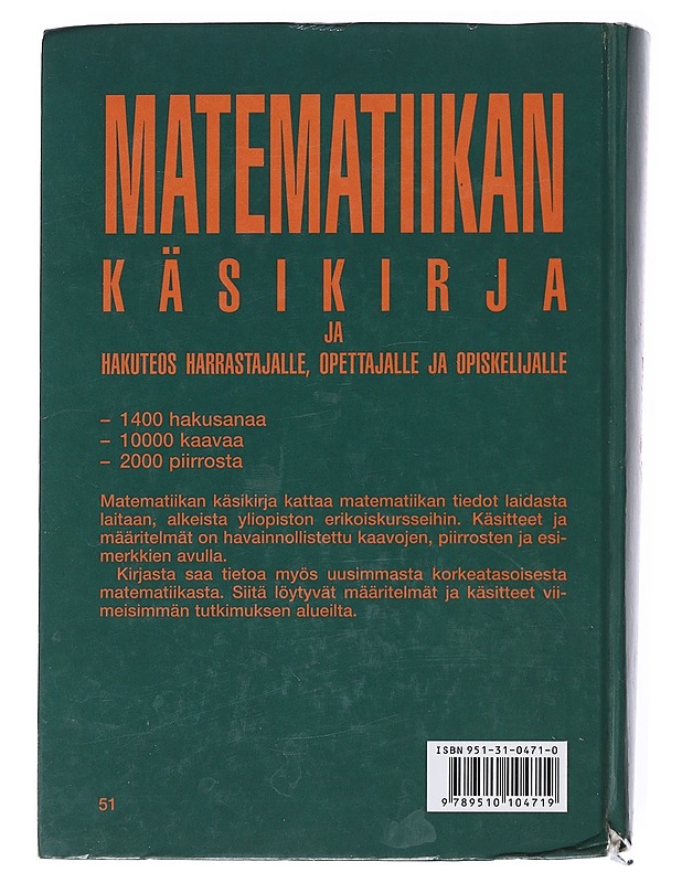 Matematiikan käsikirja - Thompson, Jan - Tietokirjat ja oppaat - 10105522348 - 1