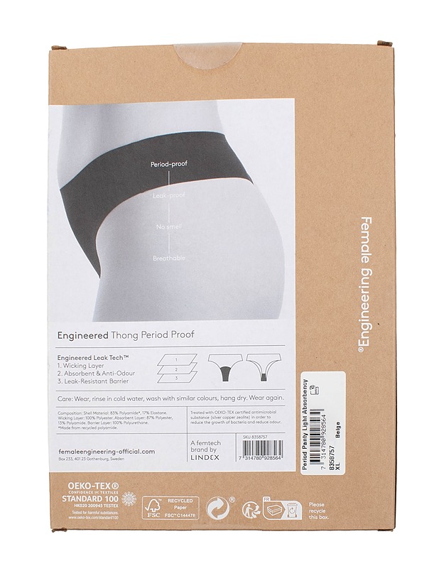 LINDEX kuukautisalushousut - Alusvaatteet - 10105522371 - 0