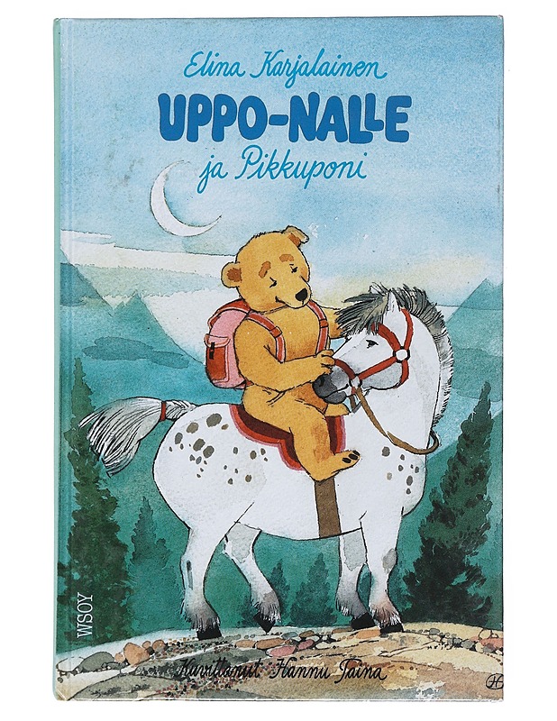 Uppo-Nalle ja pikkuponi - Karjalainen, Elina - Lastenkirjat - 10105522396 - 0
