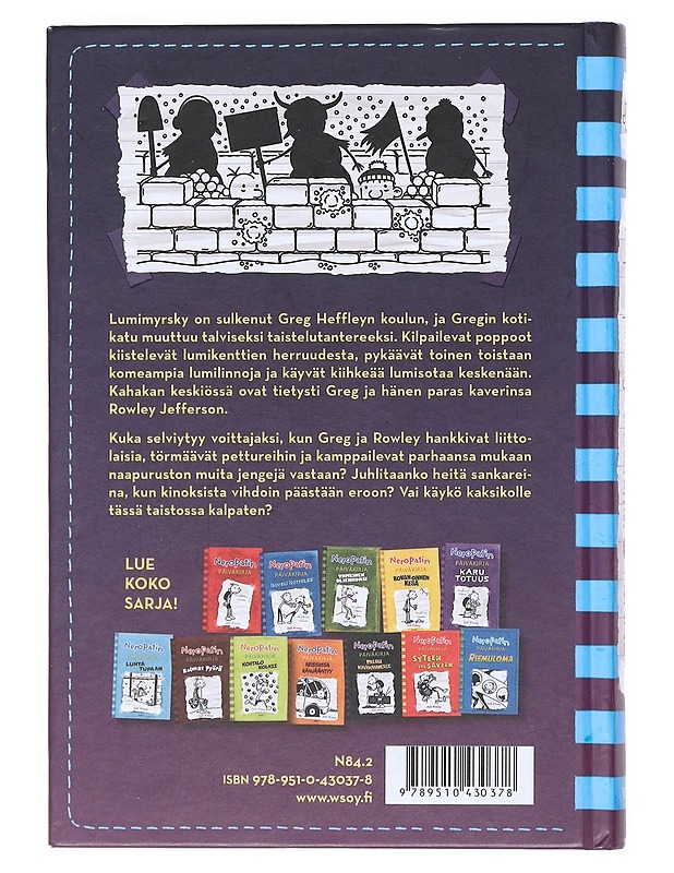 Neropatin päiväkirja 13: Kylmää kyytiä - Kinney, Jeff - Nuorten kirjat - 10105522401 - 1