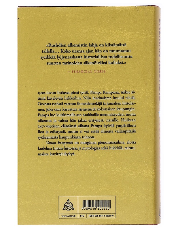 Voiton kaupunki - Rushdie, Salman - Romaanit ja novellit - 10105522403 - 1