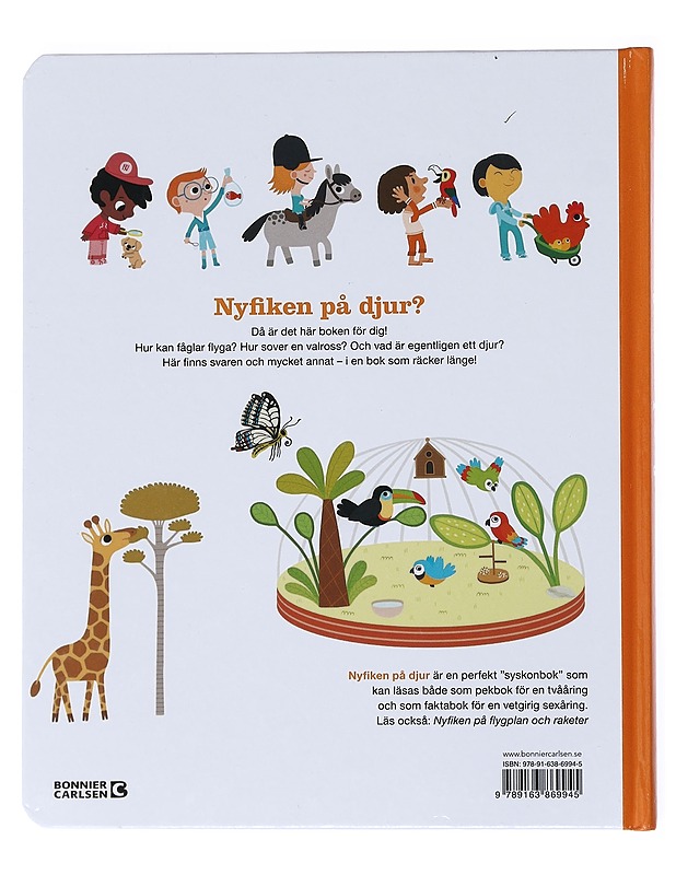 Nyfiken på djur - Billet, Marion - Lastenkirjat - 10105522414 - 1