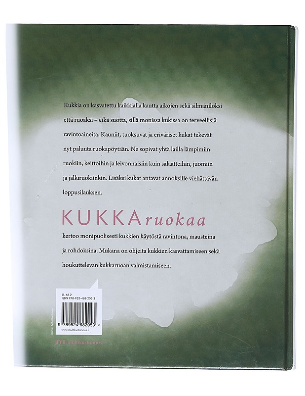 Kukkaruokaa - Anne Paalo - Ruokakirjat - 10105522420 - 1