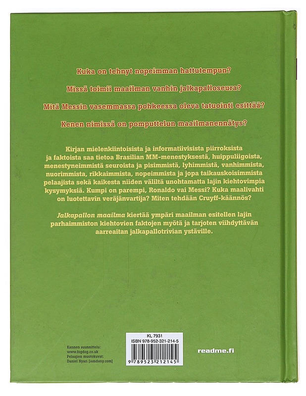 Jalkapallon maailma - Andrews, John - Tietokirjat ja oppaat - 10105522423 - 1